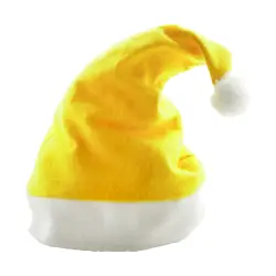 Papa Noel - czapka świętego mikołaja -  kolor żółty