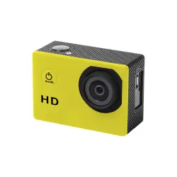 Kamera sportowa Komir - kolor żółty