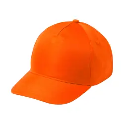 Dziecięca czapka z daszkiem Modiak - kolor pomarańcz