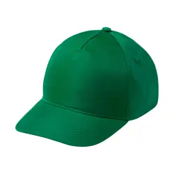 Dziecięca czapka z daszkiem Modiak - kolor zielony