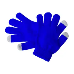 Dziecięce rękawiczki do ekranów dotykowych Pigun - kolor niebieski