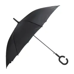 Parasol Halrum - kolor czarny