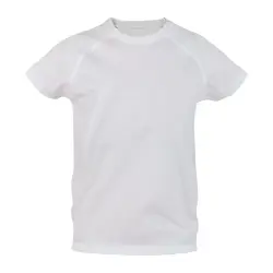 Dziecięcy T-shirt sportowy Tecnic Plus K - kolor biały