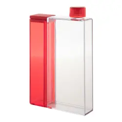Butelka na wodę Flisk - kolor czerwony