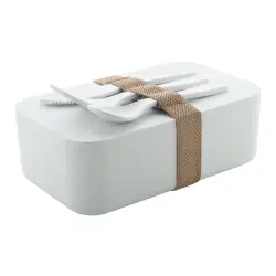 Pudełko na lunch z pla Planche - kolor biały