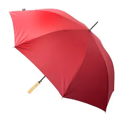 Parasol RPET Asperit - kolor czerwony