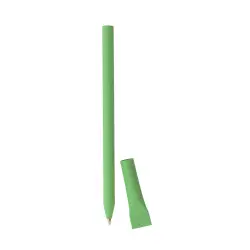 Długopis z papieru z recyklingu Papyrus - kolor zielony