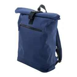 Plecak RPET Rollex kolor ciemno niebieski