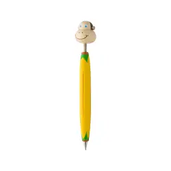 Długopis, małpa Zoom - kolor żółty