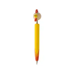 Długopis, kogut Zoom - kolor żółty