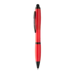 Długopis dotykowy Bampy - kolor czerwony