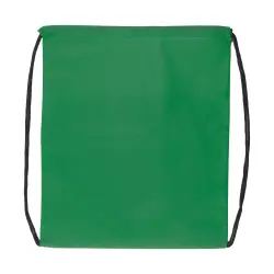 Worek ze sznurkami Pully - kolor zielony
