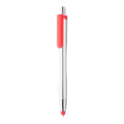 Długopis dotykowy Archie - kolor czerwony