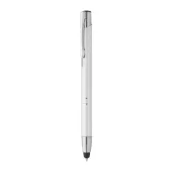 Długopis dotykowy Tunnel - kolor srebrny