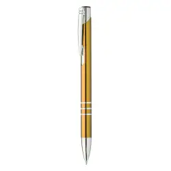 Długopis Channel Black - kolor złoty