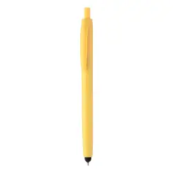 Długopis Leopard Touch - kolor żółty