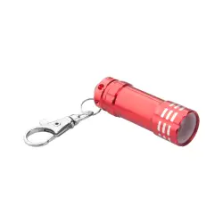 Mini latarka Pico - kolor czerwony