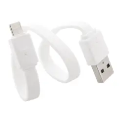 Kabel USB Stash - kolor biały