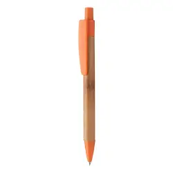 Długopis bambusowy Colothic - kolor pomarańcz