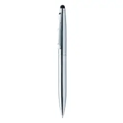 Długopis dotykowy Rosey - kolor srebrny