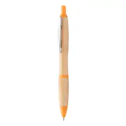 Długopis bambusowy Coldery - kolor pomarańcz