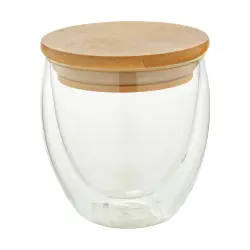 Szklany kubek termiczny Bondina S - kolor transparentny