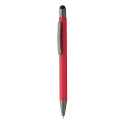 Długopis dotykowy Hevea - kolor czerwony