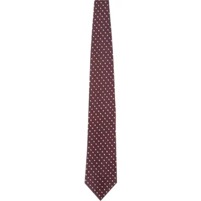 Krawat Tienamic - bordowy