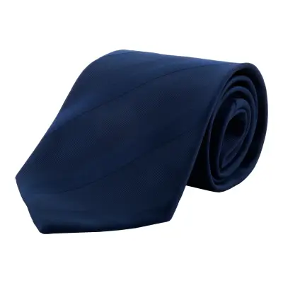 Krawat Stripes - kolor ciemno niebieski
