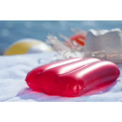 Poduszka plażowa Sunshine - kolor czerwony