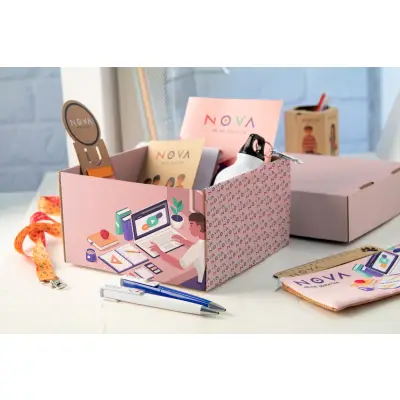 Kartonik/pudełko CreaBox Gift Box Plus S - kolor biały