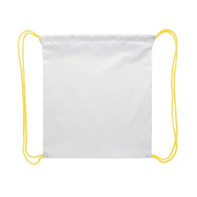 Personalizowany worek ze sznurkami dla dzieci CreaDraw Kids - kolor żółty