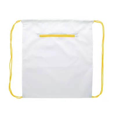 Personalizowany worek ze sznurkami CreaDraw RFID - kolor żółty