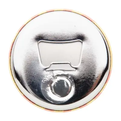 Pin / otwieracz MagBadge Bottle - kolor srebrny