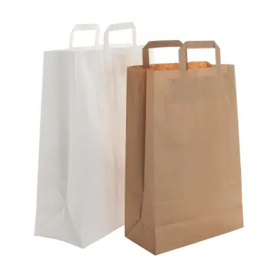 Papierowa torba Market - kolor brązowy