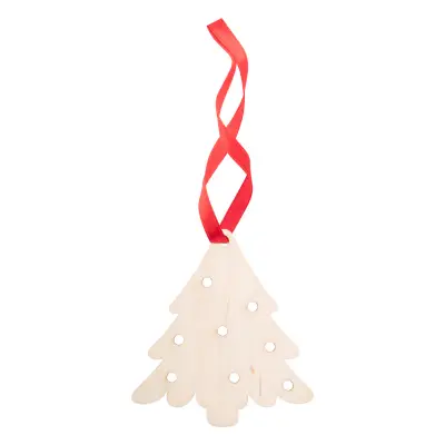 TreeCard - karta świąteczna, choinka -  kolor naturalny