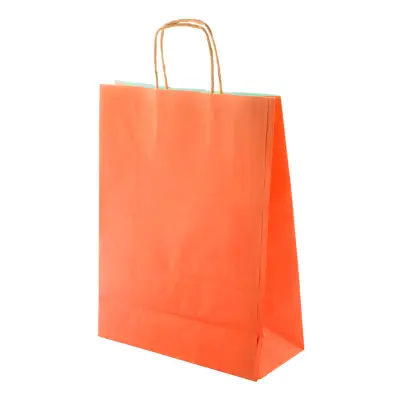 Torba papierowa Store - kolor pomarańcz