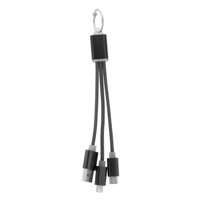 Kabelek USB Scolt - kolor czarny