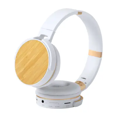 Słuchawki bluetooth Treiko - kolor biały