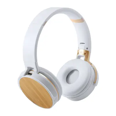 Słuchawki bluetooth Treiko - kolor biały