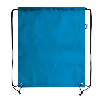 Lambur - worek ze sznurkami RPET -  kolor jasno niebieski