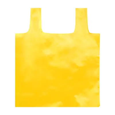 Torba składana RPET Restun - kolor żółty
