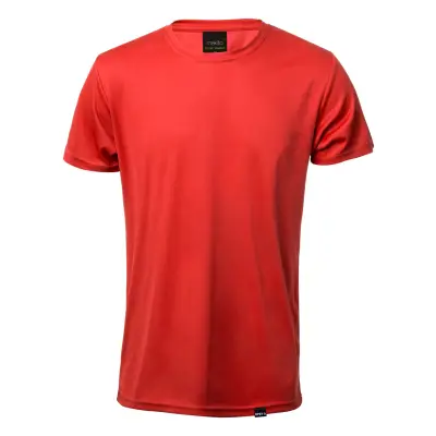 T-shirt/koszulka sportowa RPET Tecnic Markus - kolor czerwony