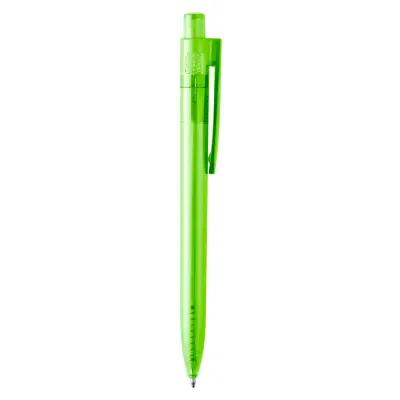 Długopis z RPET Hispar - kolor zielony