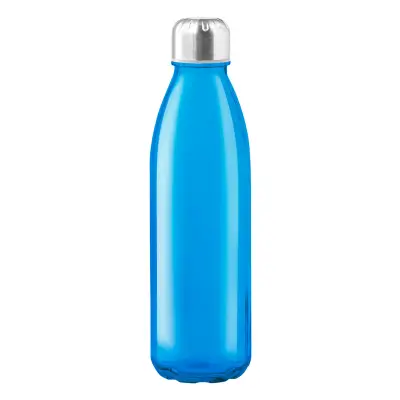 Szklana butelka sportowa Sunsox - kolor niebieski