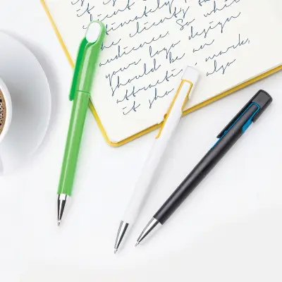 Długopis Rubri - kolor żółty
