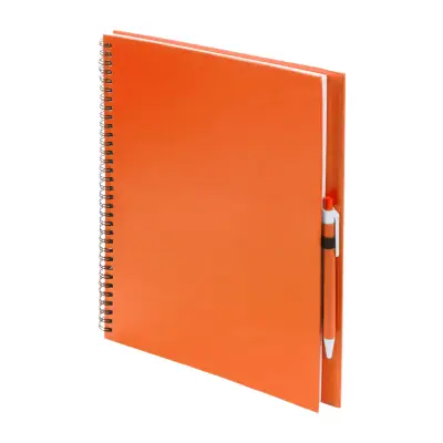 Notatnik Tecnar - kolor pomarańcz