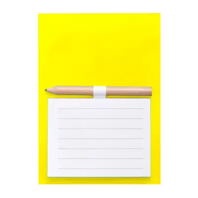 Magnetyczny notatnik Yakari - kolor żółty