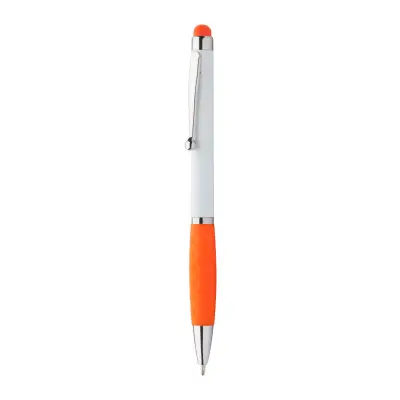 Długopis dotykowy Sagurwhite - kolor pomarańcz