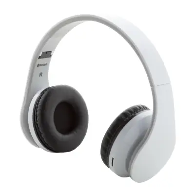 Słuchawki bluetooth Darsy - kolor biały
